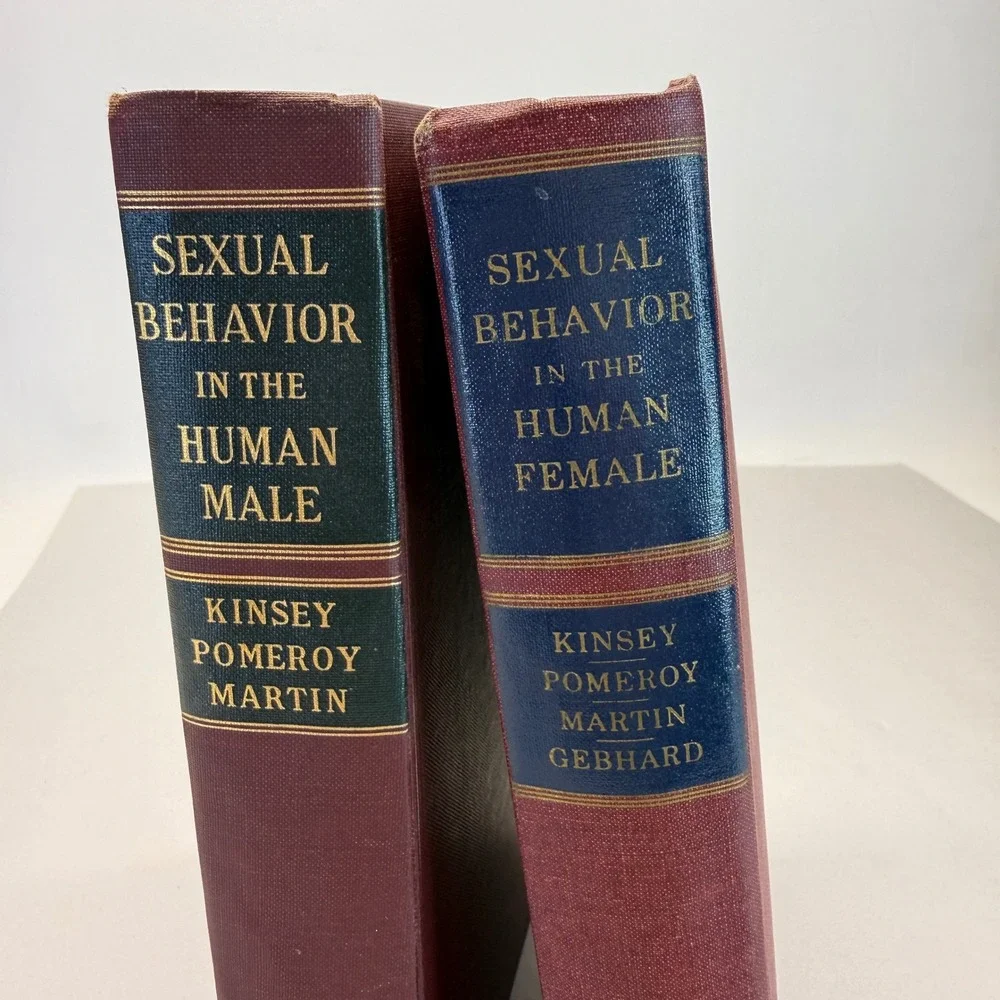 Kinsey Reports Sexual Behavior in the Human Male & Female 2 Vol Set Saunders